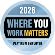 Where You Work Matters 2026 Platinum Employer