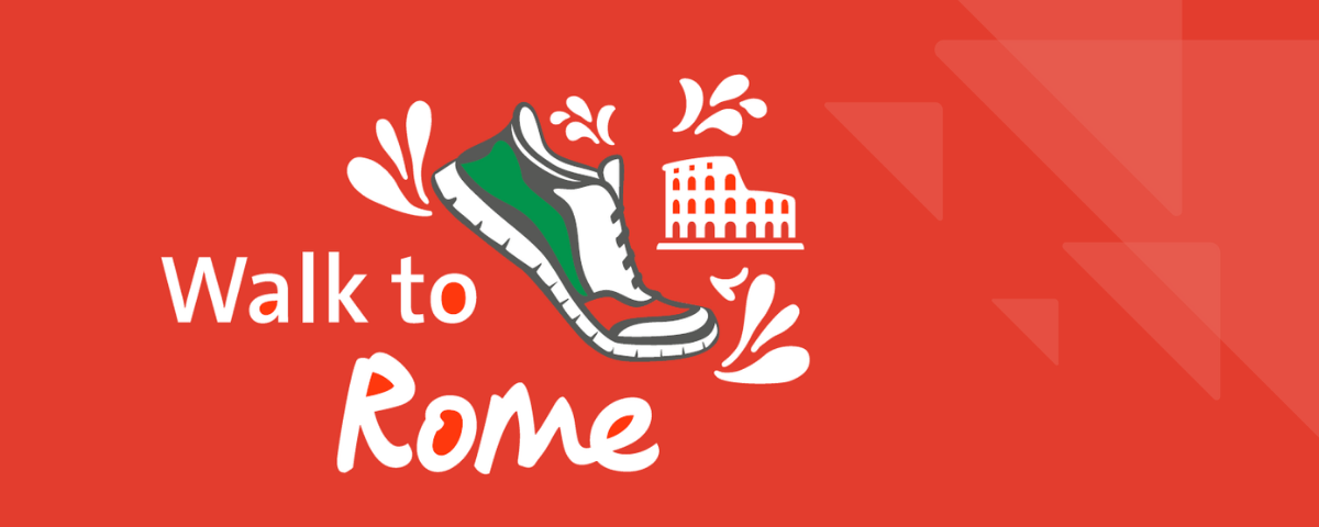 employee wellness walk to rome