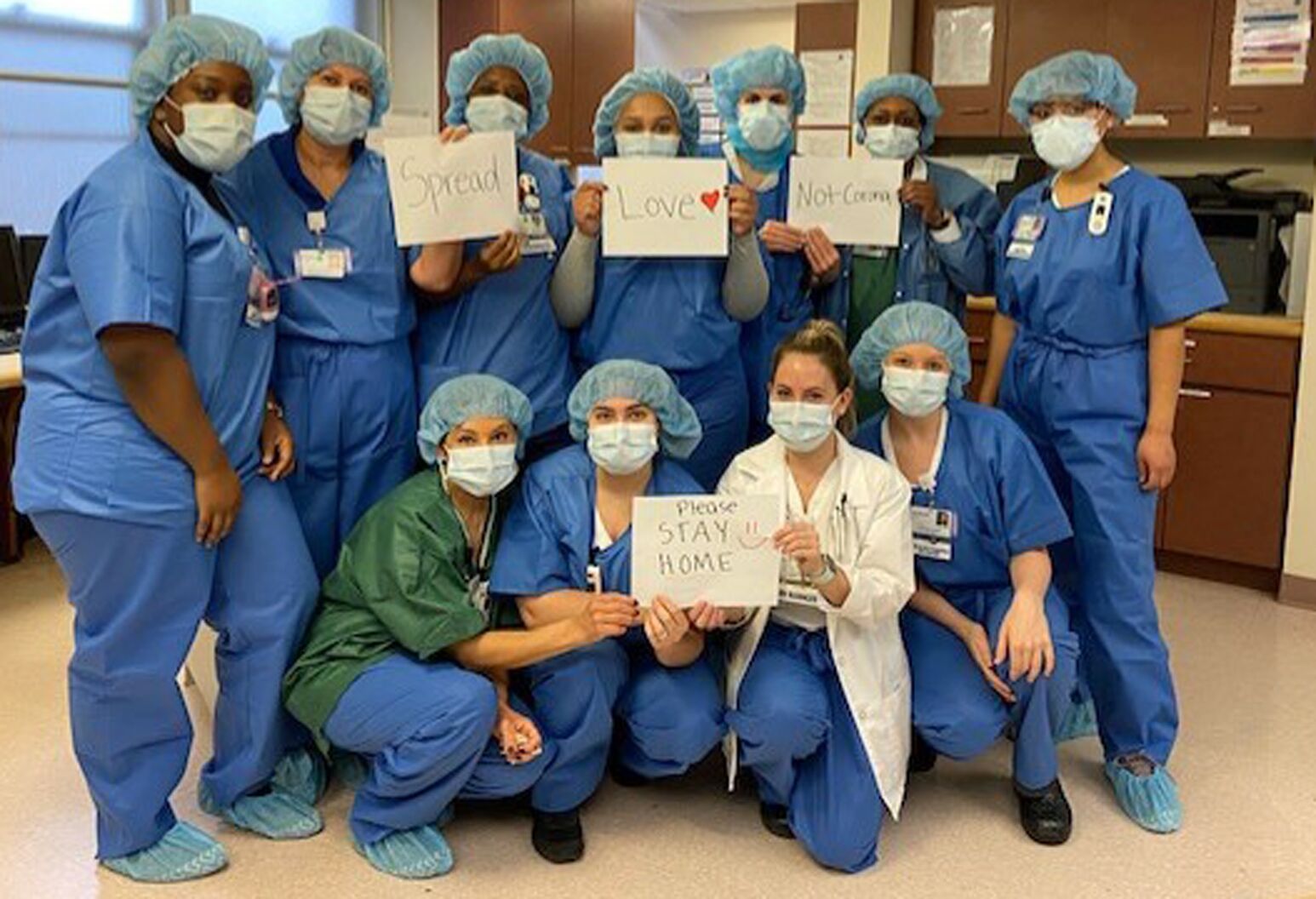 nurses on the front lines